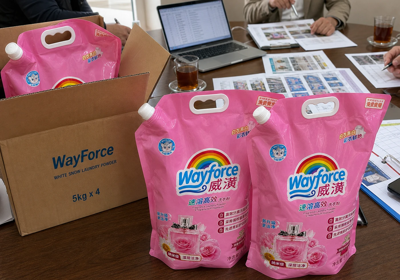 Wayforce / Weihuang distributor meeting sample scene in Central Asia